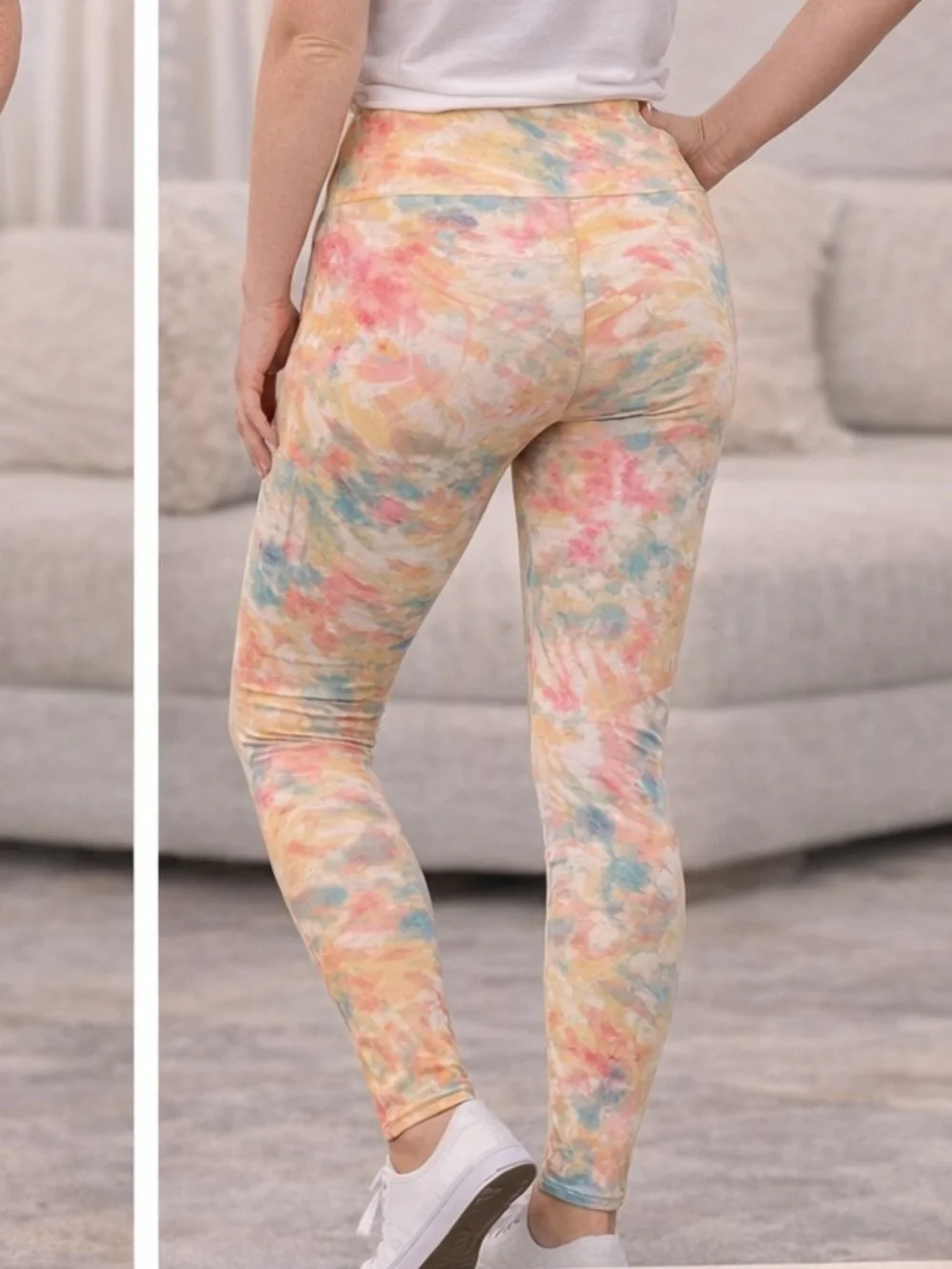 Bobbie brooks Tie-Dye Wide Leg Lounge Pants - MEDIUM